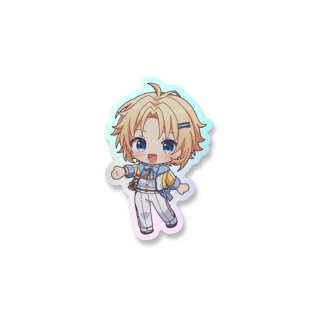 【煌良はる】オーロラスマホステッカー ver.1