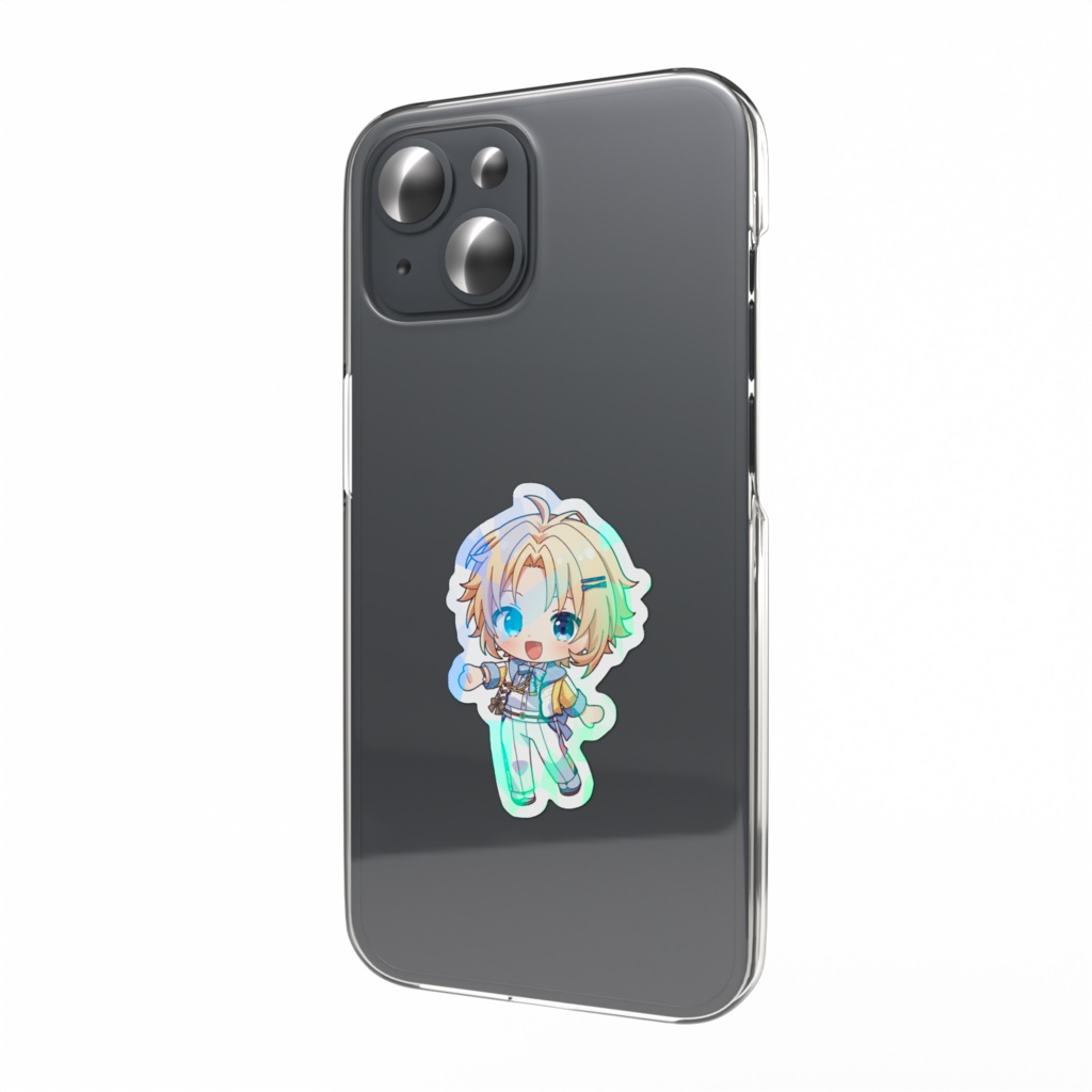 【煌良はる】ホログラムスマホステッカー ver.1