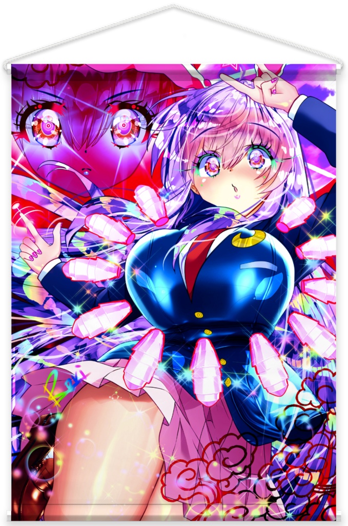 【鈴仙・優曇華院・イナバ】「東方RED天則」 〜 超弩級ネクπの謎を追え - タペストリー・B2縦【オマケ付き:画像データ集】
