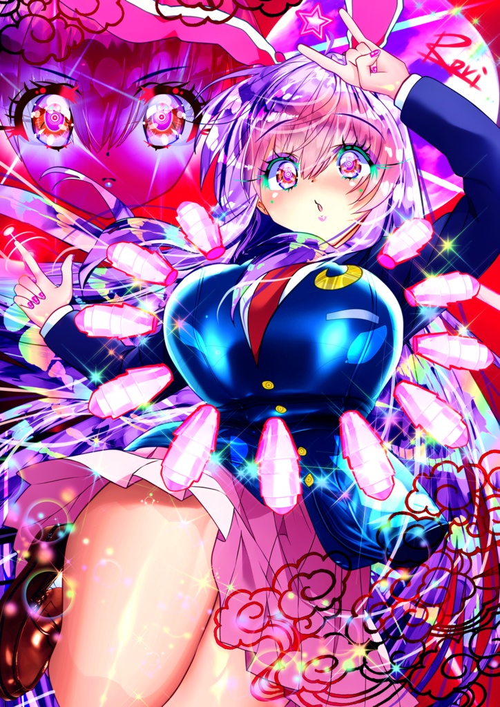 【鈴仙・優曇華院・イナバ】「東方RED天則」 〜 超弩級ネクπの謎を追え - タペストリー・B2縦【オマケ付き:画像データ集】