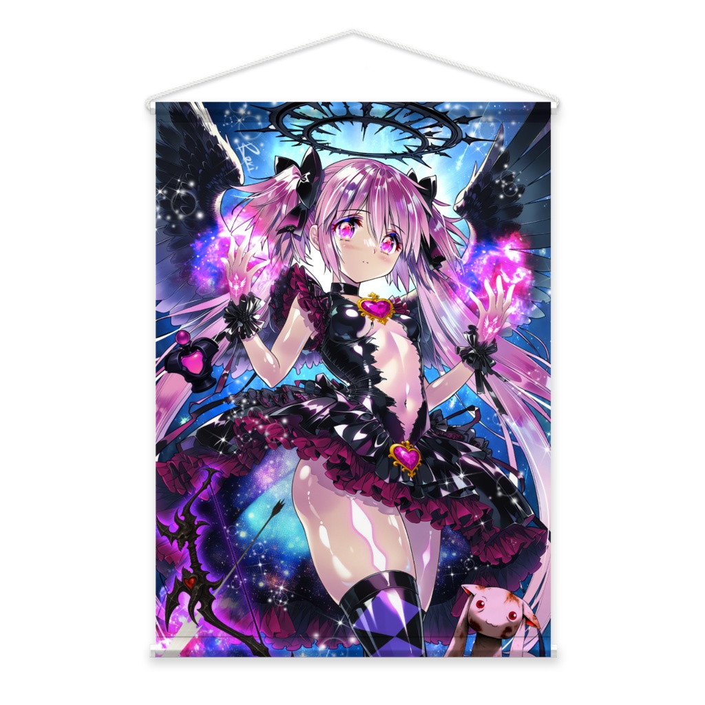 【鹿目まどか】タペストリー - B2縦 / 『悪魔まどか ―黒き円環―』