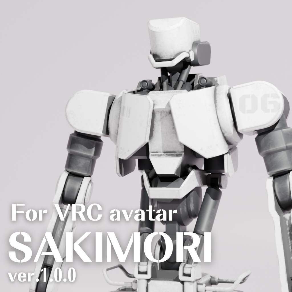 HIKYAKU / VRChat向けアバター3Dモデル