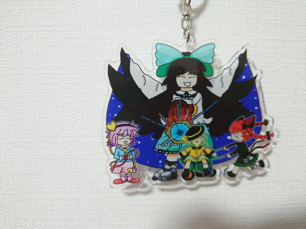 地霊殿ファミリー(10cm×10cm規格)