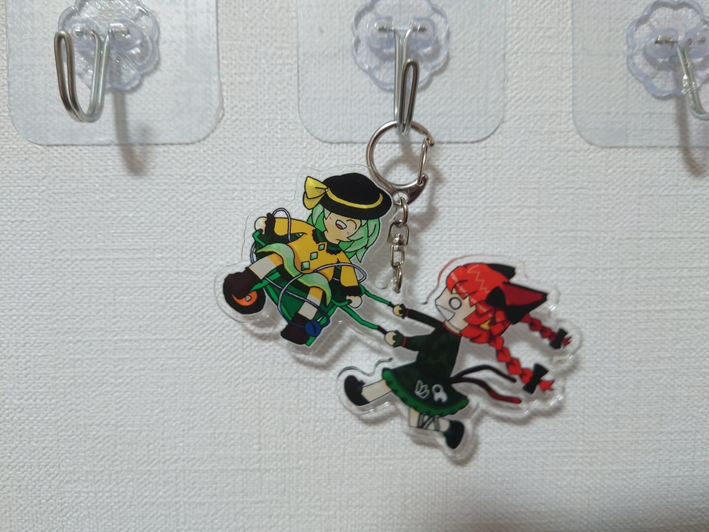 お燐&こいし(7cm×7cm規格) or (10cm×10cm規格)