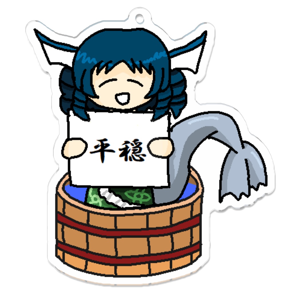 わかさぎ姫（7cm×7cm規格）