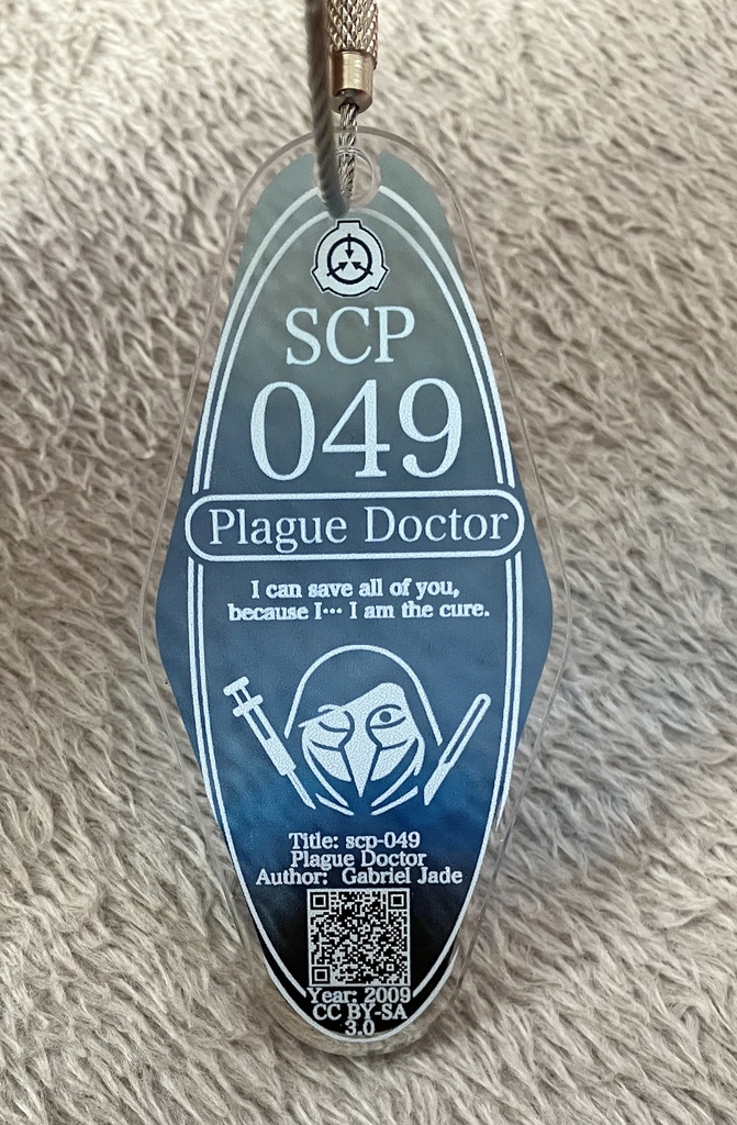 SCP-049 - ペスト医師モーテルキー
