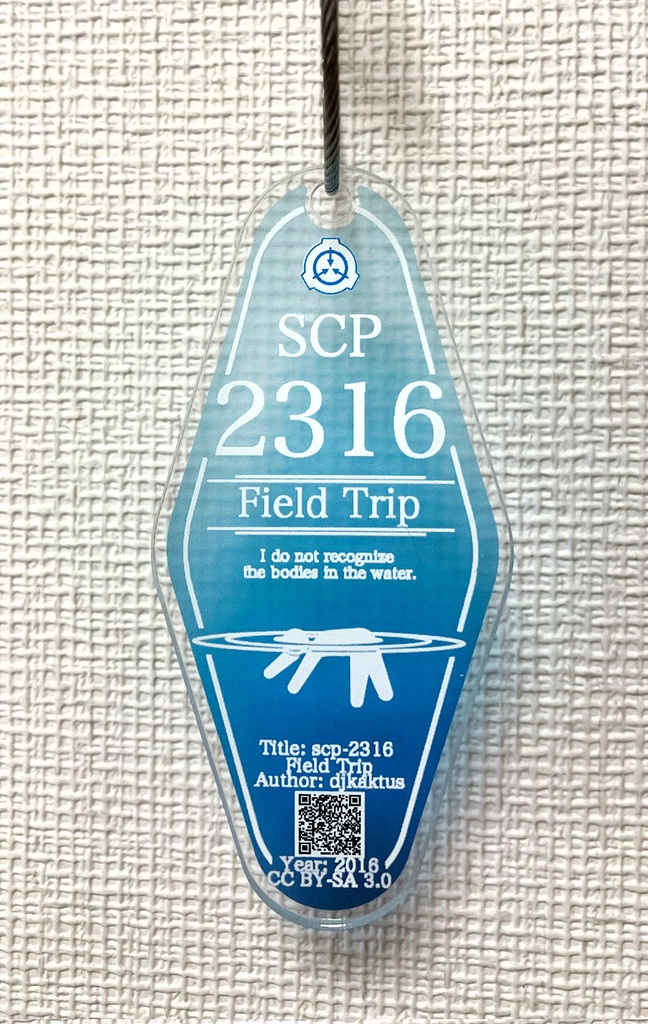 SCP-2316 - 校外学習モーテルキー