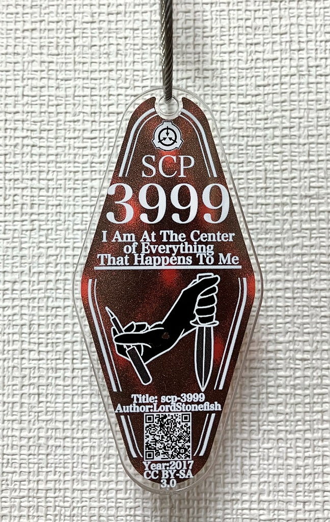 SCP-3999 - 私は私に起きることすべての中心にいるモーテルキー