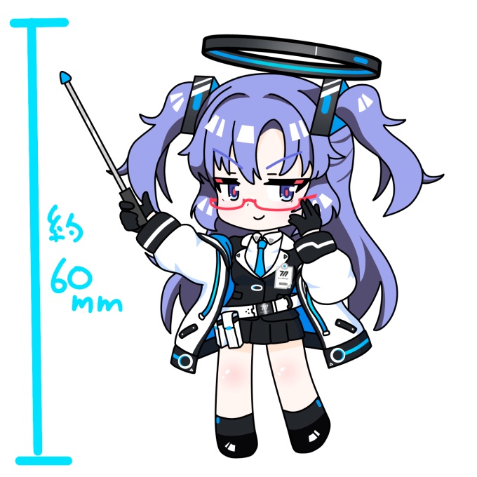 早瀬ユウカ　アクリルキーホルダー（プロトタイプ）