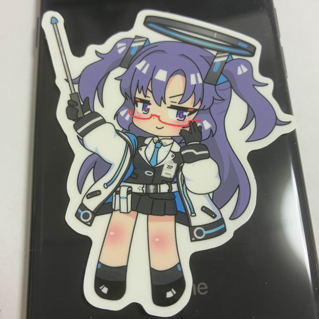 めがねユウカ　シール