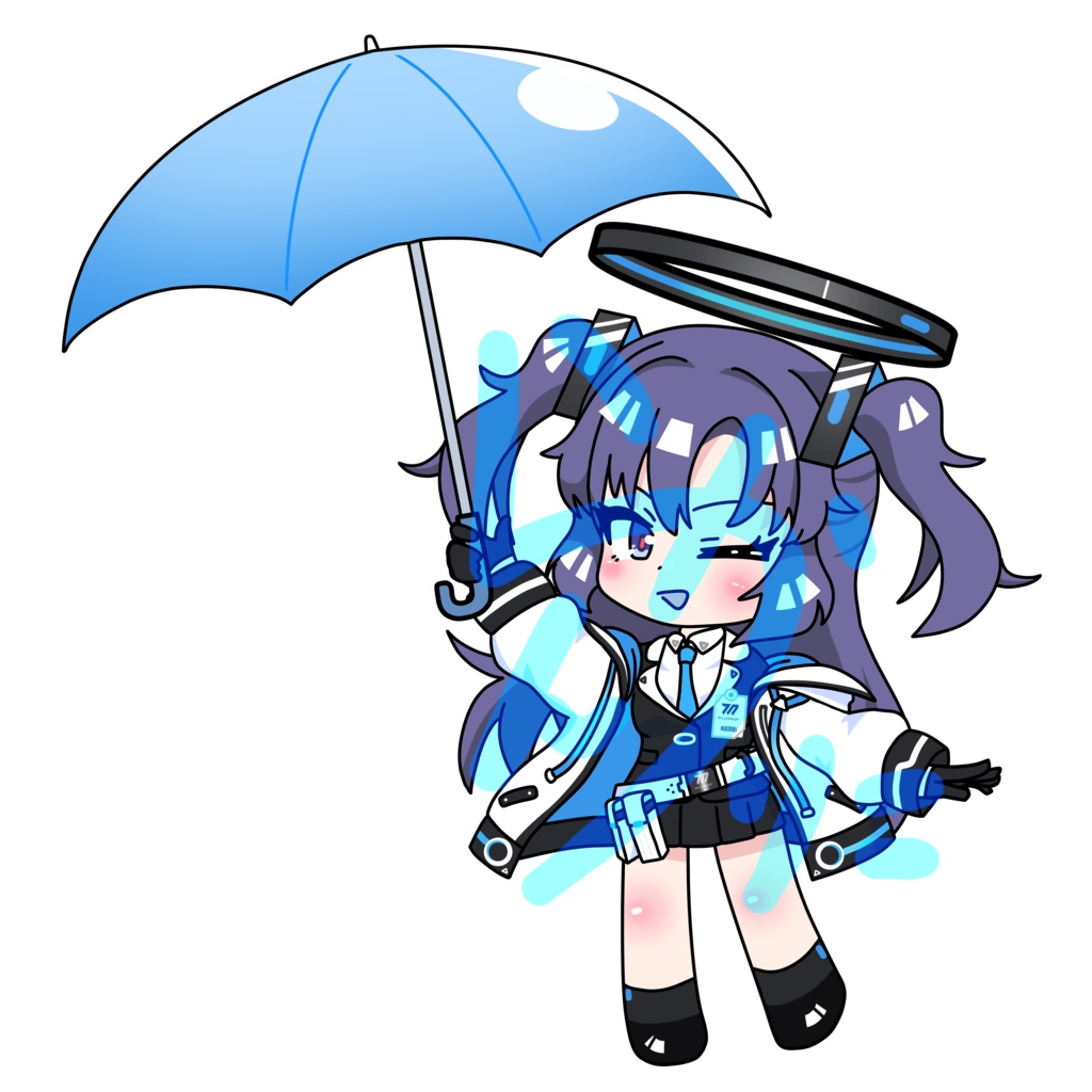 傘ユウカ　アクリルキーホルダー