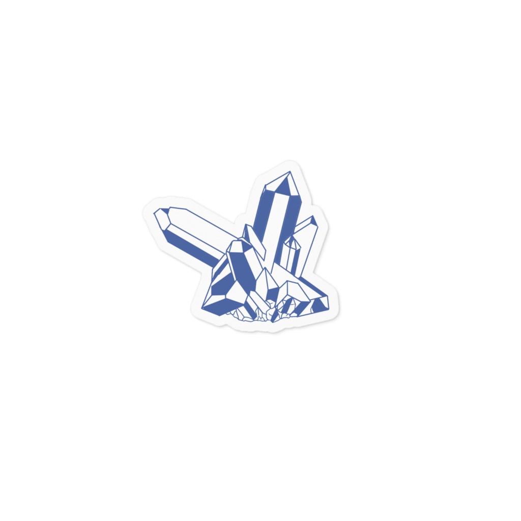 クオーツ 結晶ステッカー