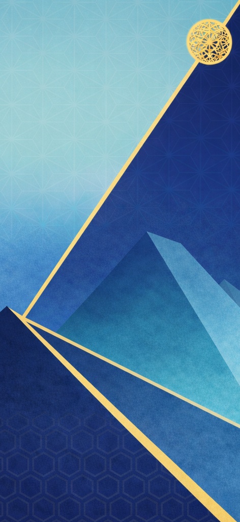 稜線 四季セット|Ridgeline Seasons – 4 Wallpaper Set (Spring Summer Autumn Winter)