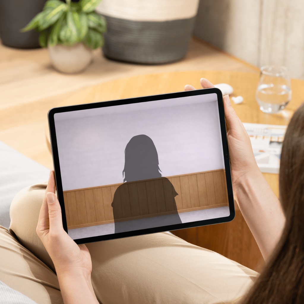 Zoom背景|紅葉の窓の部屋 – Aoya Window Seasons 03 (Autumn Maple Window Room)