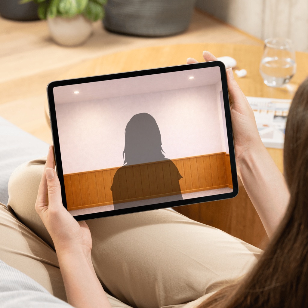 Zoom背景|夜景の会議室 – Aoya Meeting Room 04 (Window Night)