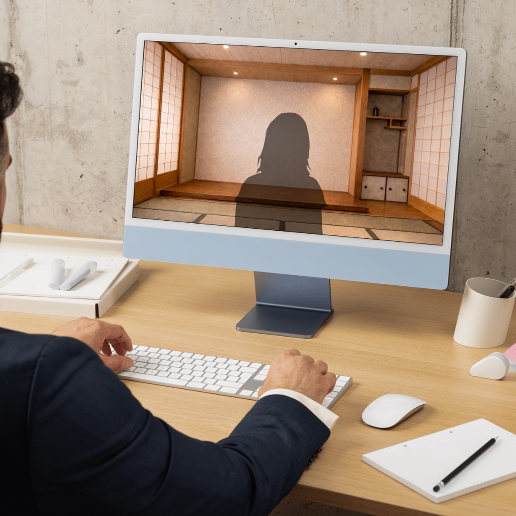 Zoom背景|床の間の和室 – Aoya Tokonoma 02 (Day)