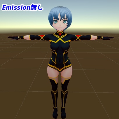 【VRoid】【β版商品】モデル&テクスチャ サイバーなスーツ