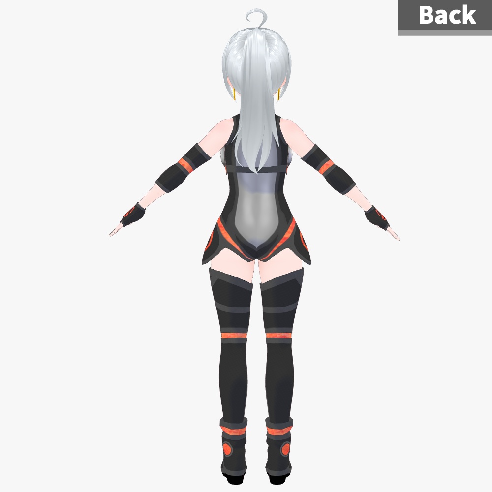 VRoid用衣装テクスチャ サイバースーツ 2色【VRoidStudio正式版用】