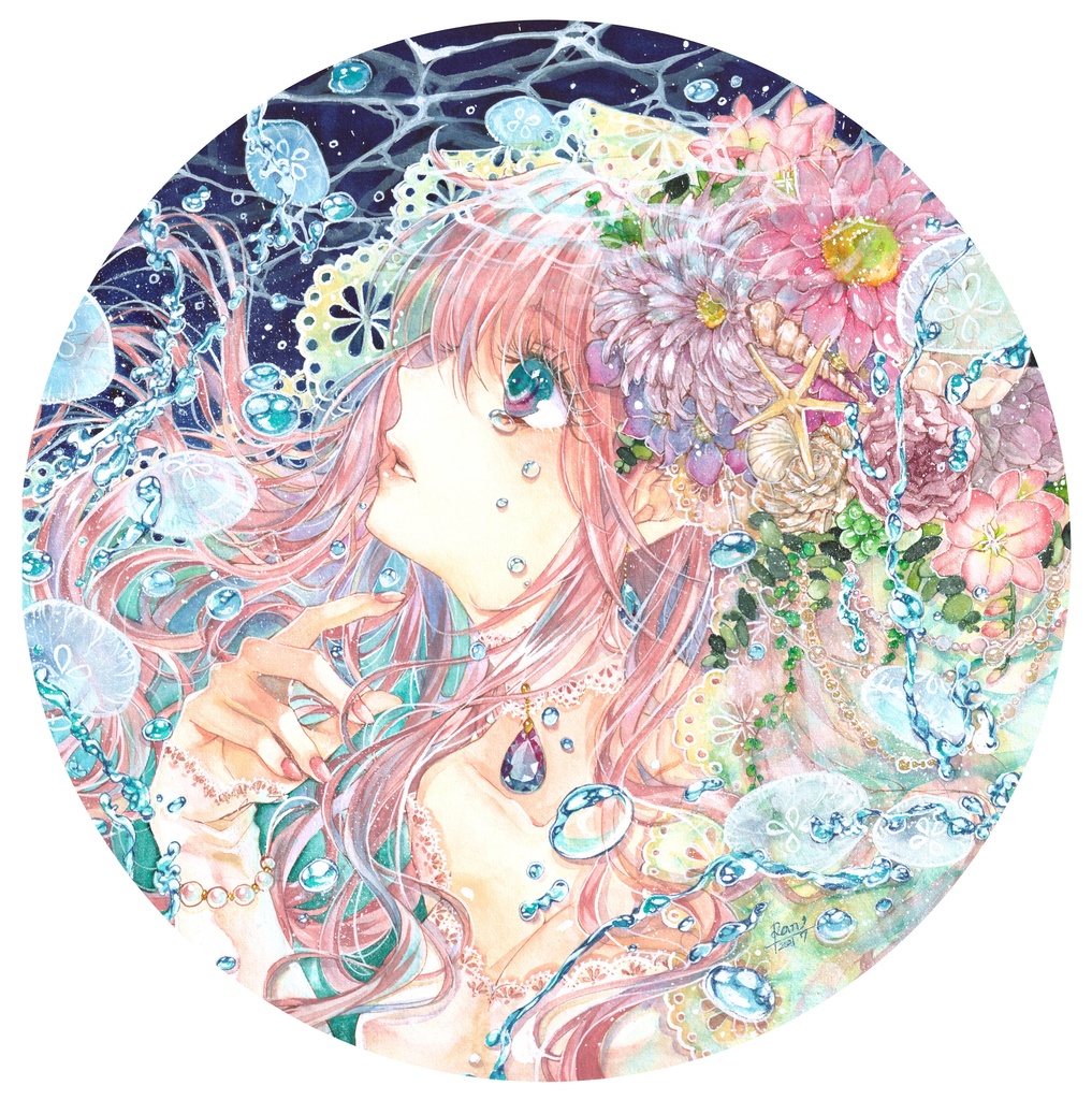 額装原画【Be Impatient-焦がれる-】