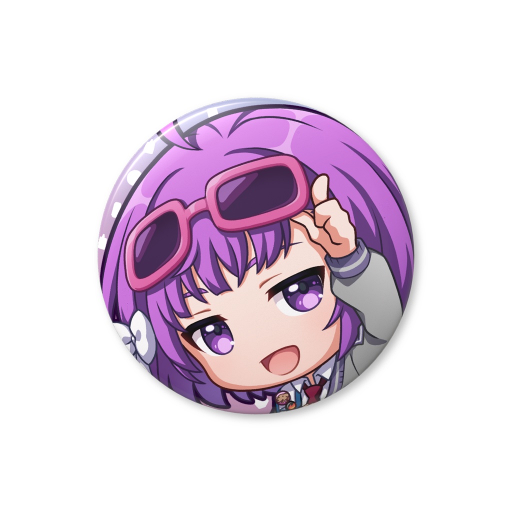 めんたぷりこデフォルメ缶バッジ