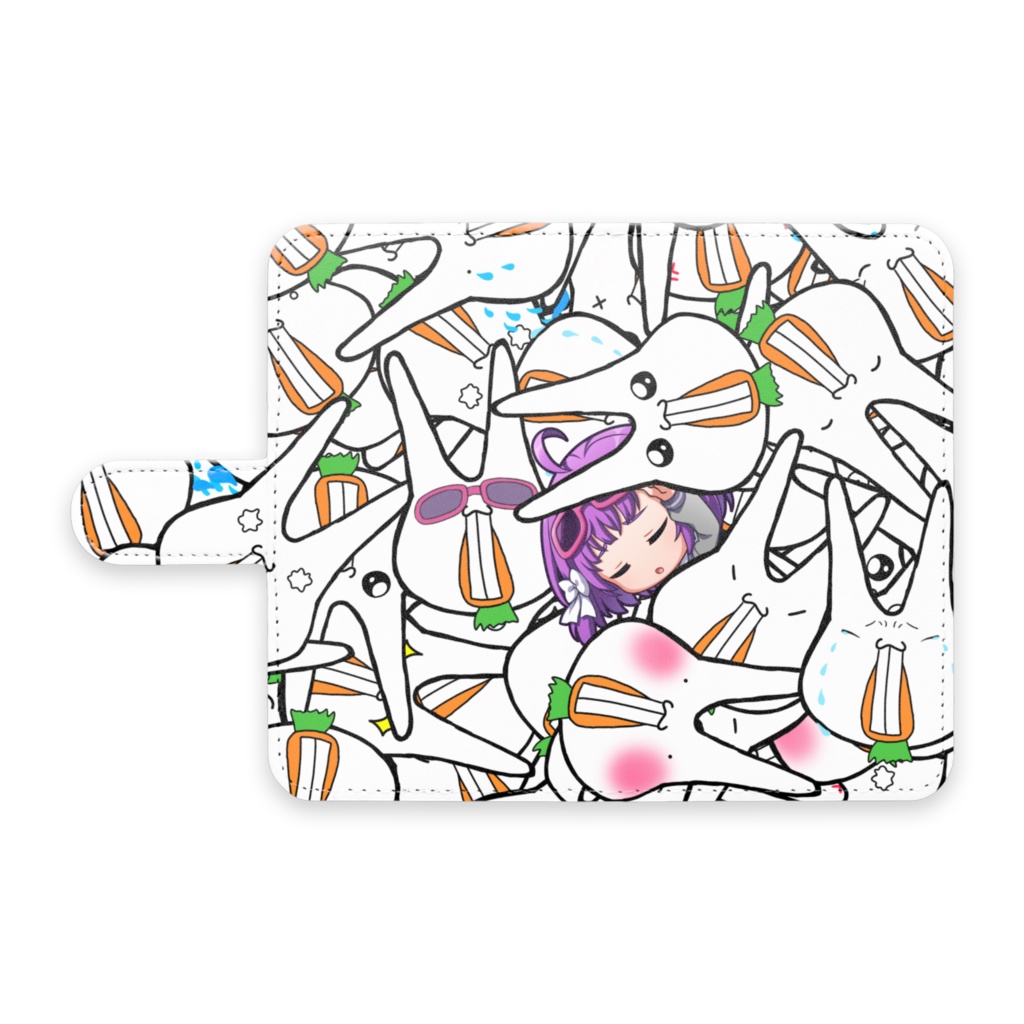 ねおきゃろぷりこスマホケース(Android用)