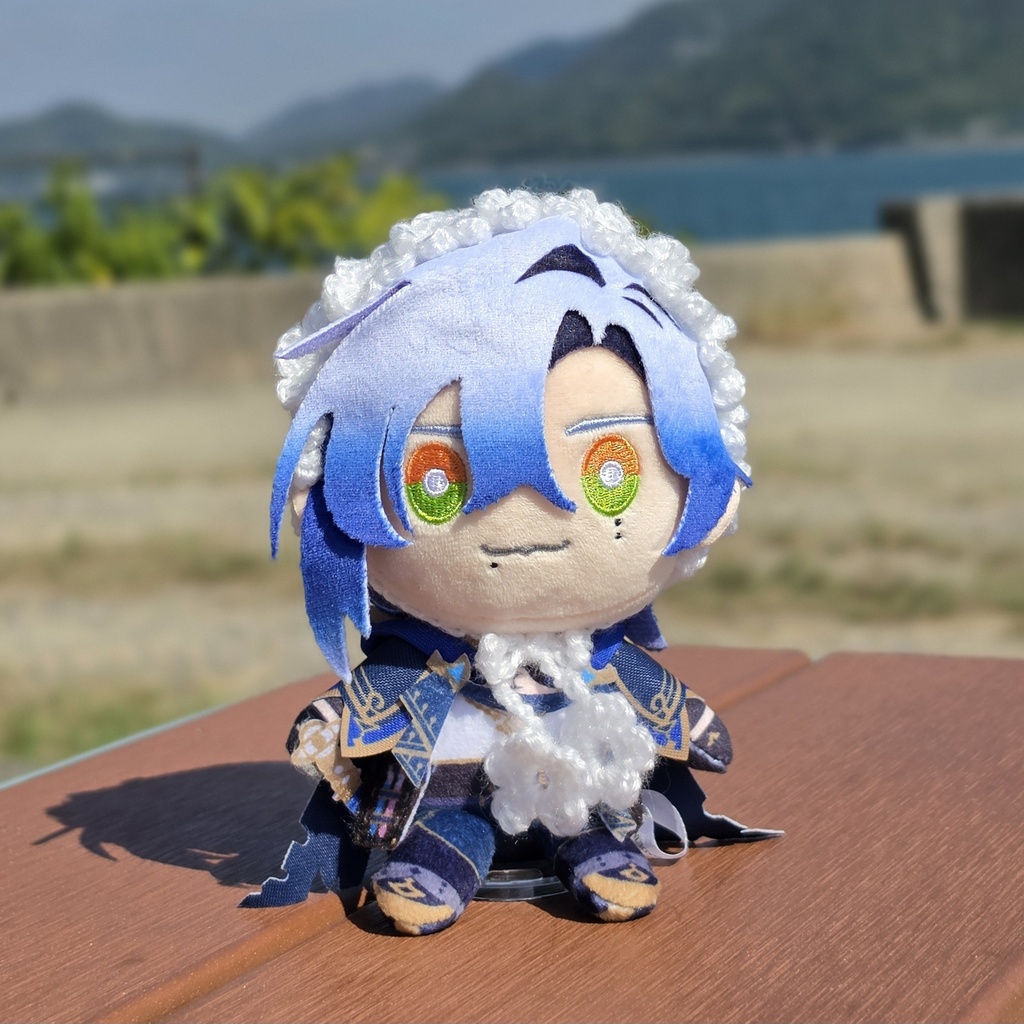 【10cm ぬい服】 お花のヘッドドレス ぬい活 推し活 編み物 毛糸 ぬいぐるみ服 にじぬい にじまるっと