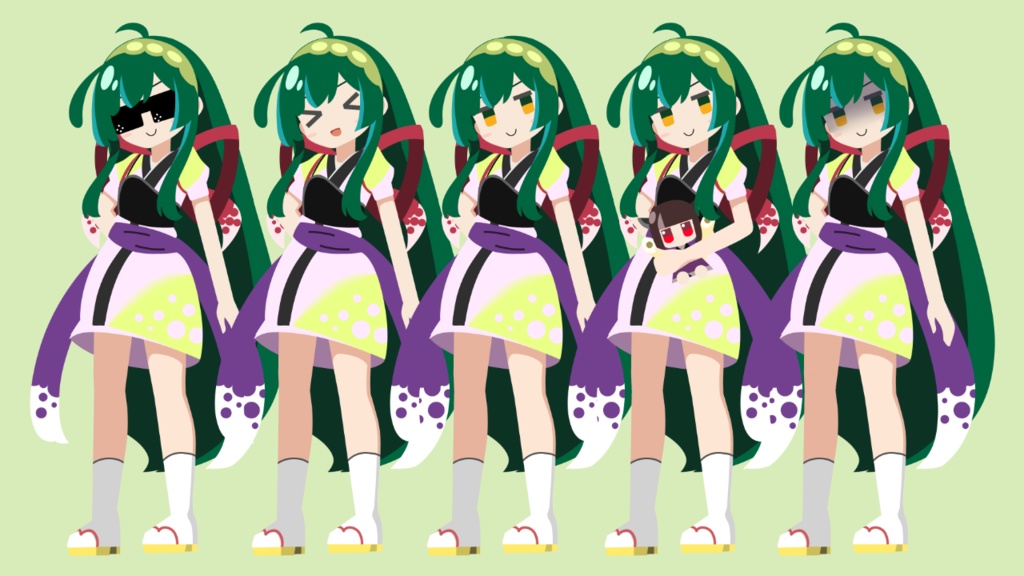 東北ずん子 非公式立ち絵素材 Ver.1(PSD)【ずんずんPJ】【東北ずん子・ずんだもんproject】