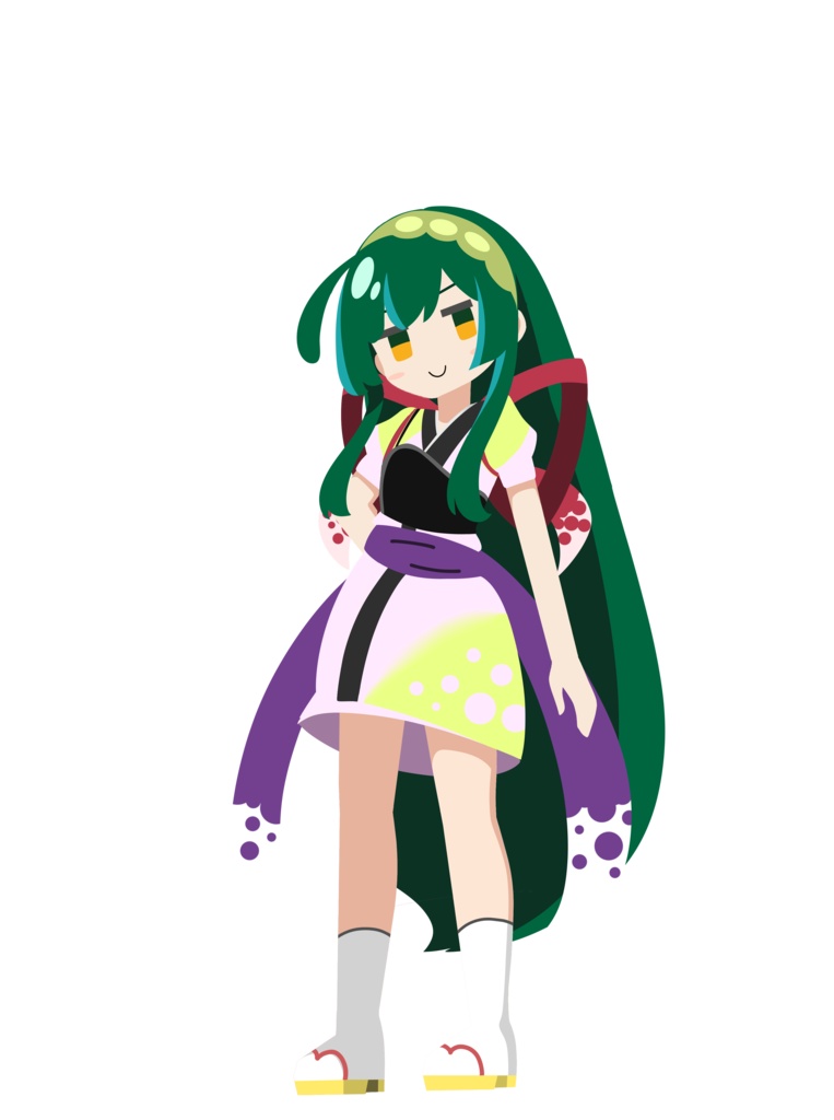 東北ずん子 非公式立ち絵素材 Ver.1(PSD)【ずんずんPJ】【東北ずん子・ずんだもんproject】