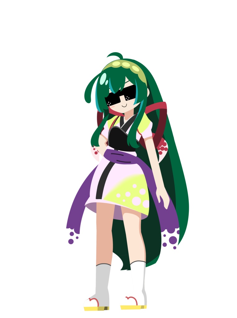 東北ずん子 非公式立ち絵素材 Ver.1(PSD)【ずんずんPJ】【東北ずん子・ずんだもんproject】
