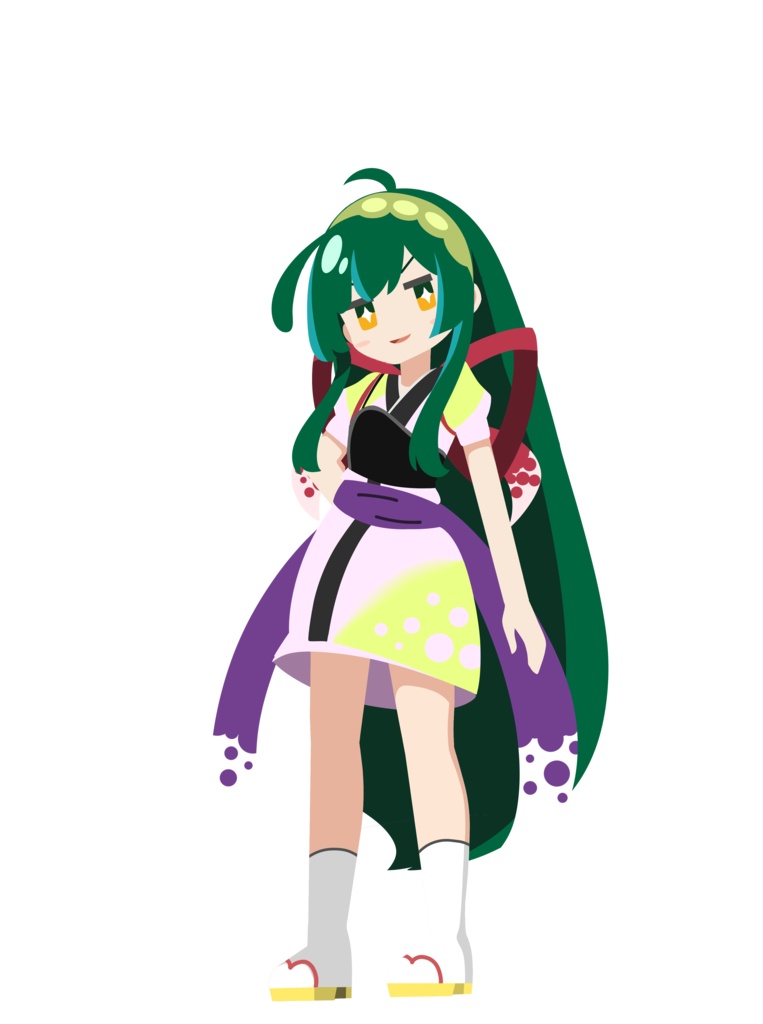 東北ずん子 非公式立ち絵素材 Ver.1(PSD)【ずんずんPJ】【東北ずん子・ずんだもんproject】