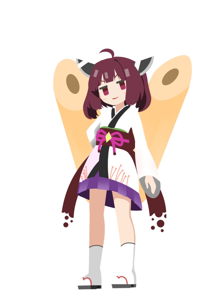 東北きりたん 非公式立ち絵素材 Ver.1(PSD)【ずんずんPJ】【東北ずん子・ずんだもんproject】