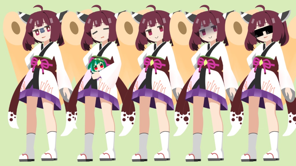 東北きりたん 非公式立ち絵素材 Ver.1(PSD)【ずんずんPJ】【東北ずん子・ずんだもんproject】