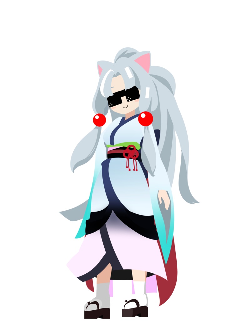 東北イタコ 非公式立ち絵素材 Ver.1(PSD)【ずんずんPJ】【東北ずん子・ずんだもんproject】