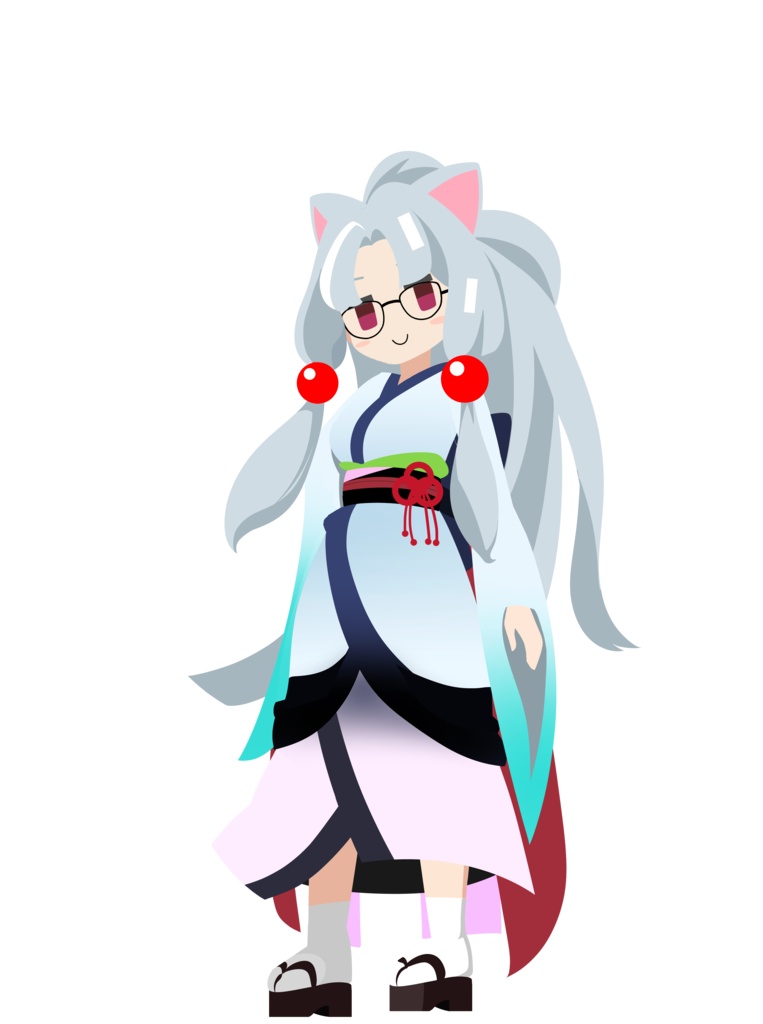 東北イタコ 非公式立ち絵素材 Ver.1(PSD)【ずんずんPJ】【東北ずん子・ずんだもんproject】