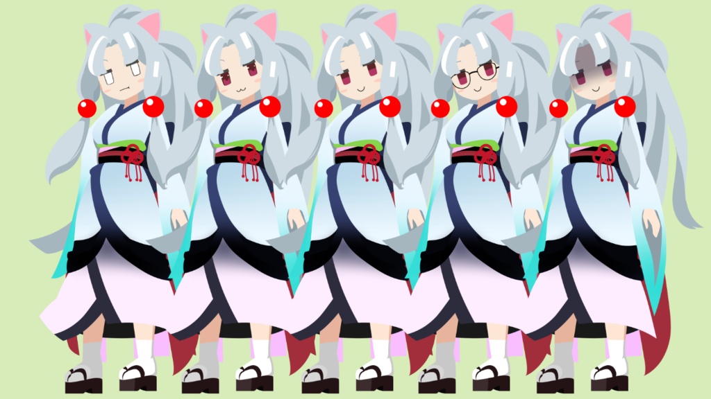 東北イタコ 非公式立ち絵素材 Ver.1(PSD)【ずんずんPJ】【東北ずん子・ずんだもんproject】