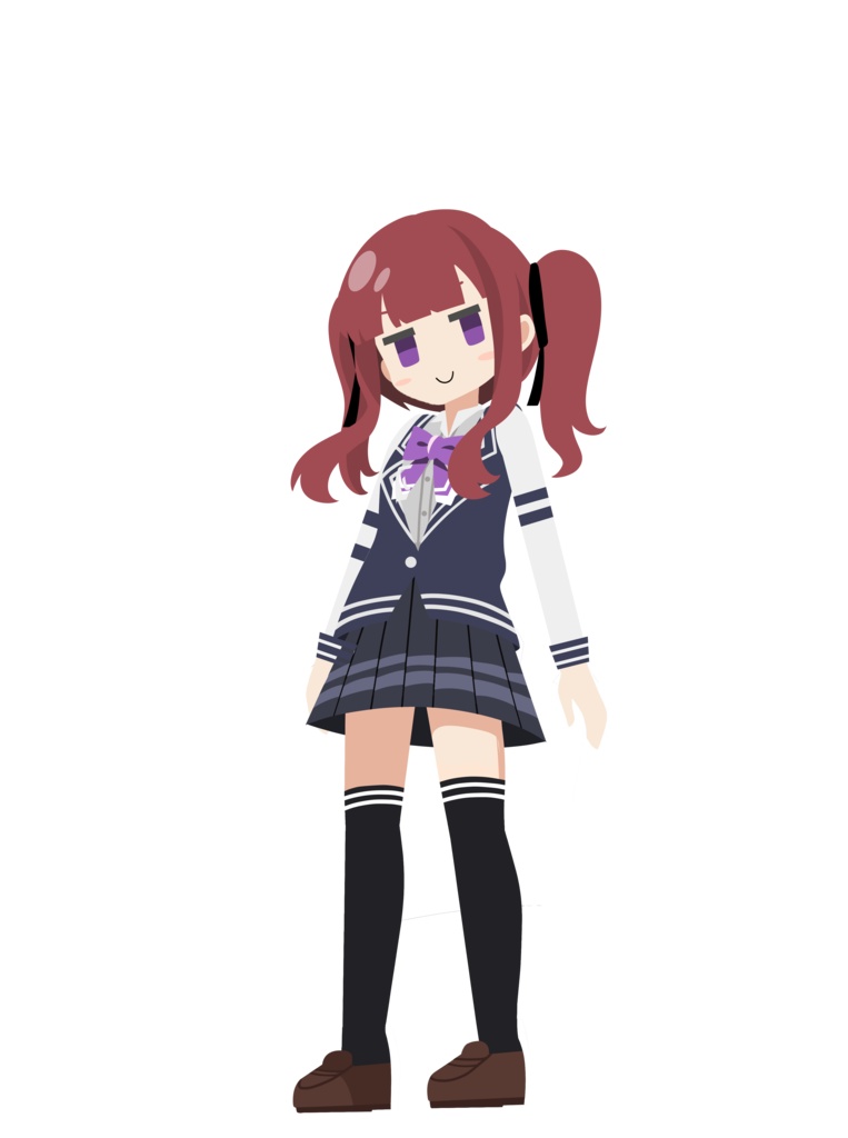夏色花梨非公式立ち絵素材 Ver.1(PSD)【TOKYO6ライツ】【TOKYO6】