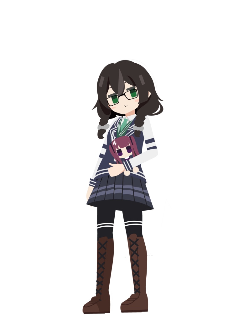 花隈千冬非公式立ち絵素材 Ver.1(PSD)【TOKYO6ライツ】【TOKYO6】