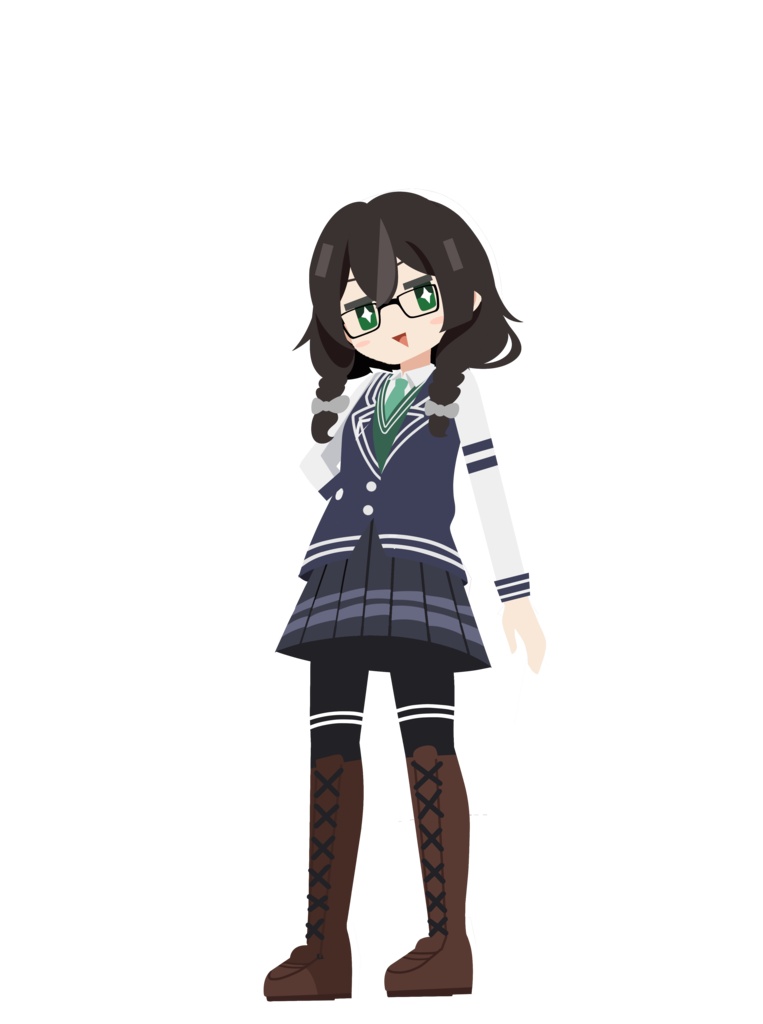 花隈千冬非公式立ち絵素材 Ver.1(PSD)【TOKYO6ライツ】【TOKYO6】