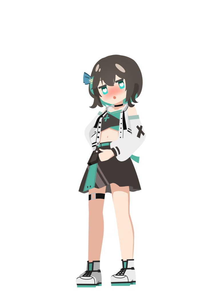 宮舞モカ 非公式立ち絵素材 Ver.1(PSD)