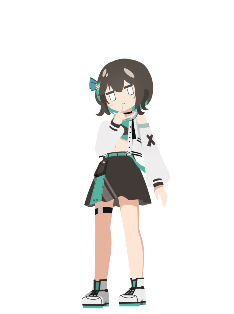 宮舞モカ 非公式立ち絵素材 Ver.1(PSD)