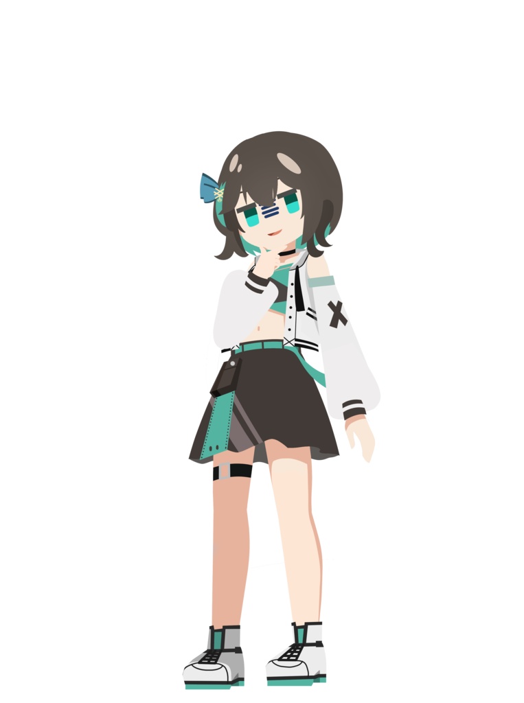 宮舞モカ 非公式立ち絵素材 Ver.1(PSD)