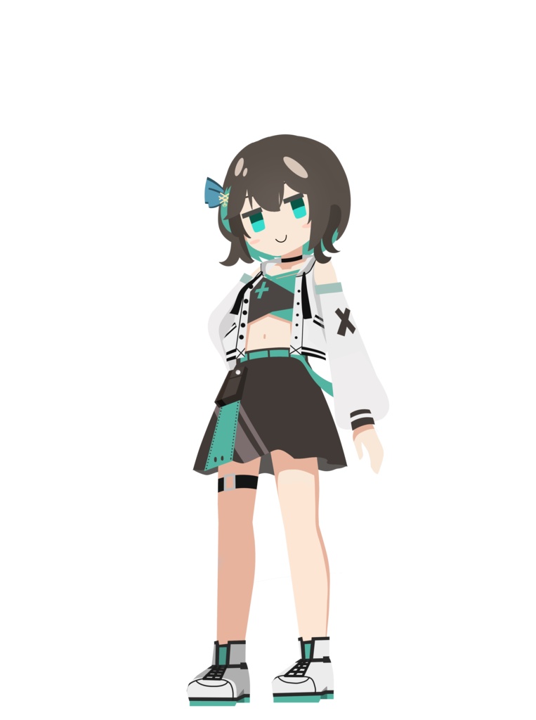 宮舞モカ 非公式立ち絵素材 Ver.1(PSD)
