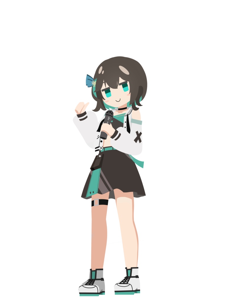 宮舞モカ 非公式立ち絵素材 Ver.1(PSD)