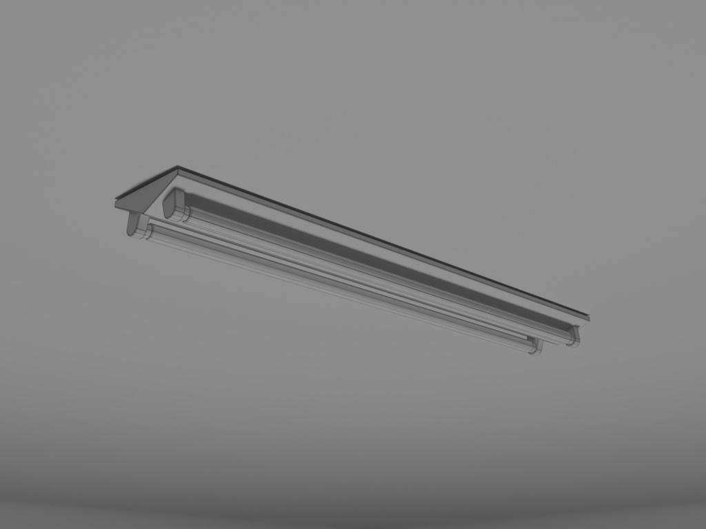 ローポリ_蛍光灯