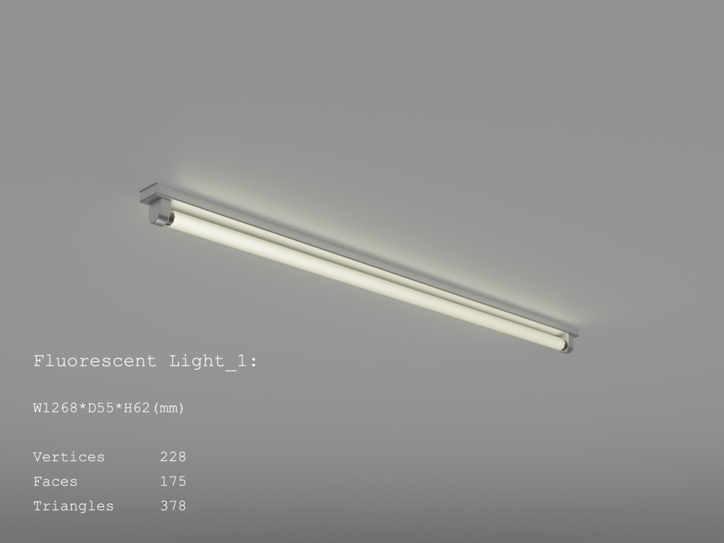 ローポリ_蛍光灯