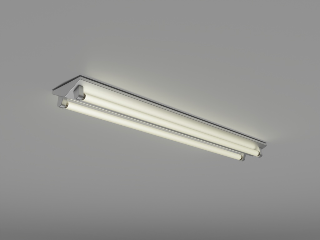 ローポリ_蛍光灯