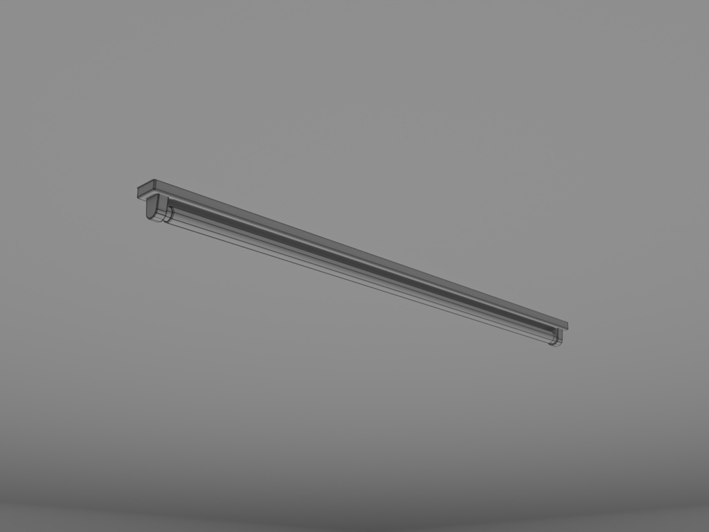 ローポリ_蛍光灯