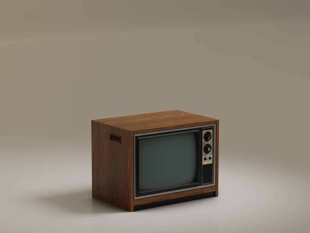 ローポリ_レトロTV