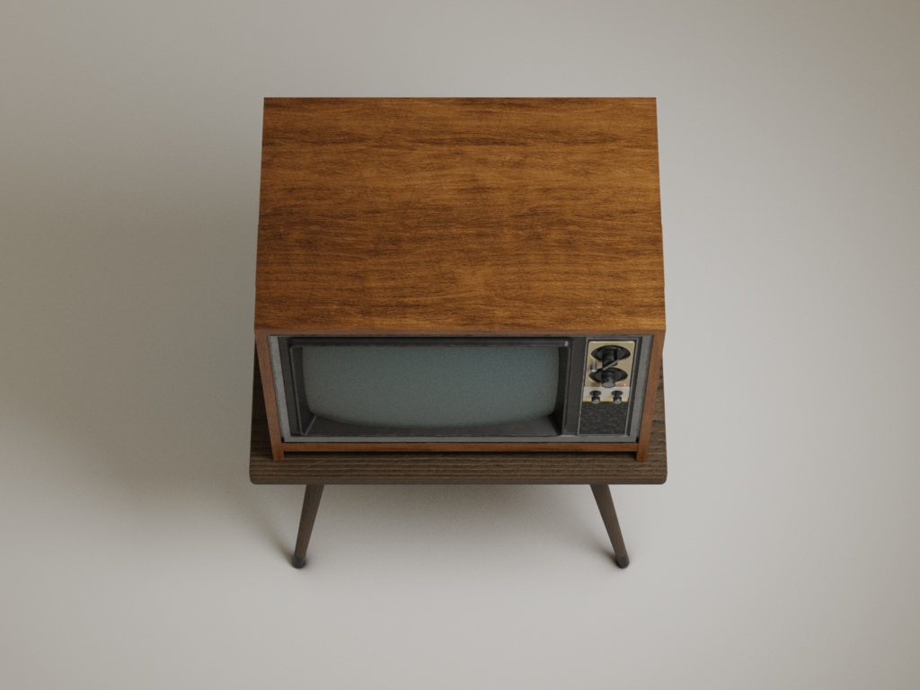ローポリ_レトロTV