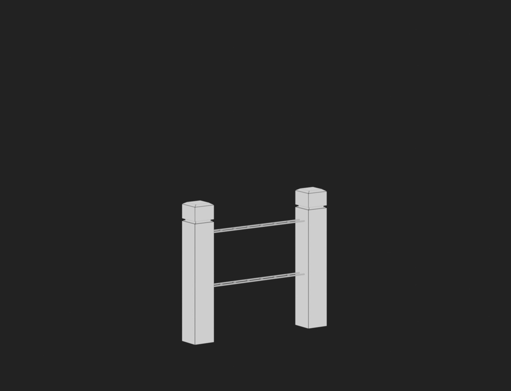 ローポリ_日本の墓